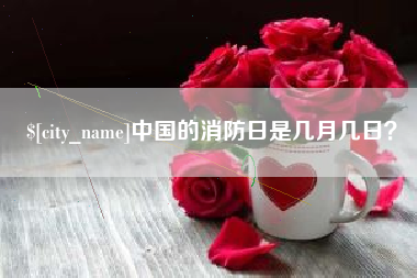 莒县中国的消防日是几月几日？