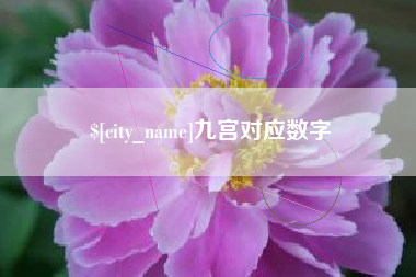 莒县九宫对应数字