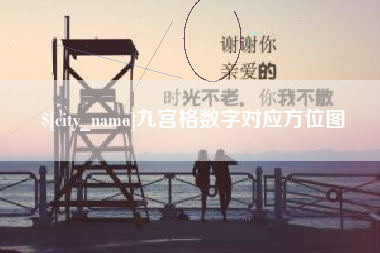 莒县九宫格数字对应方位图