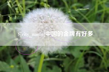 莒县中国的金牌有好多