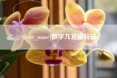 莒县数字九宫格玩法