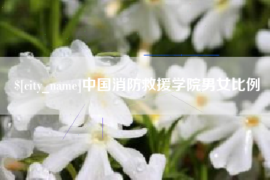 莒县中国消防救援学院男女比例