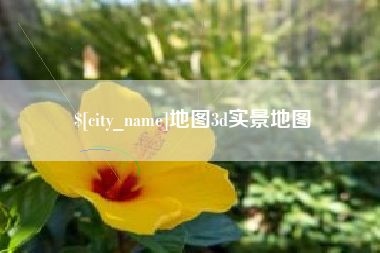 莒县地图3d实景地图