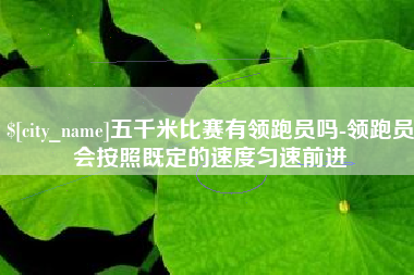 莒县五千米比赛有领跑员吗-领跑员会按照既定的速度匀速前进