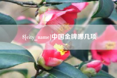 莒县中国金牌哪几项
