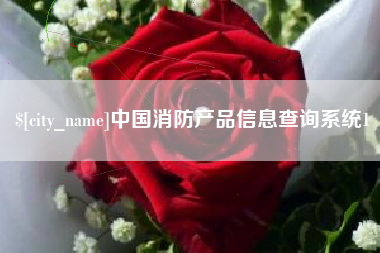 莒县中国消防产品信息查询系统1