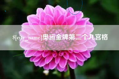 莒县奥运金牌第二个九宫格